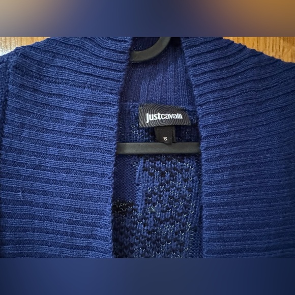 Authentic Just Cavali cardigan sz S - Picture 7 of 11